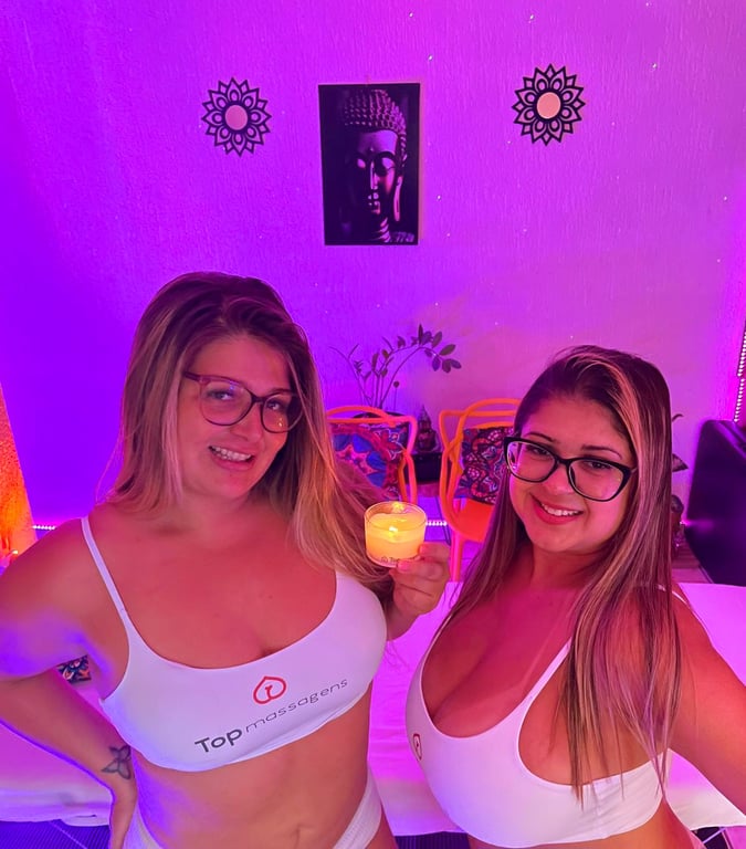 JAKI em 4 mãos com a minha irmã! Esse mês 50 % off na sessão Massagista