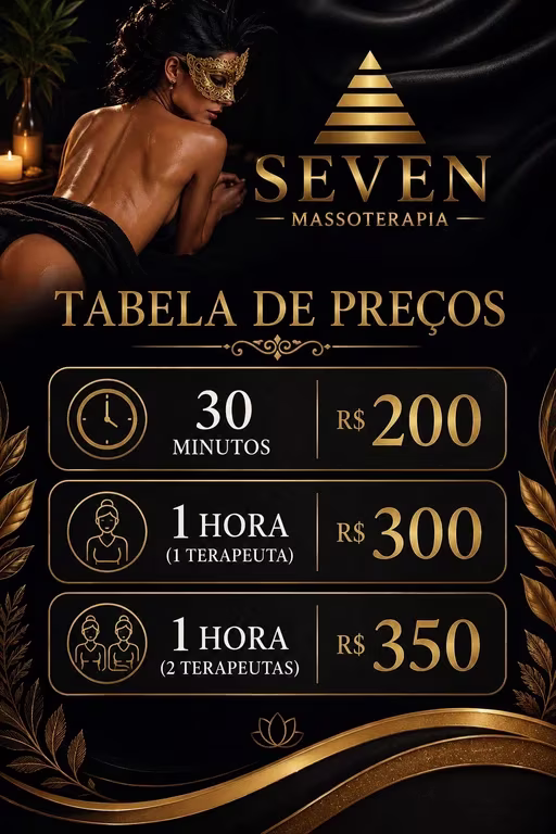 Seven Massoterapia massagens de alta qualidade Massagem