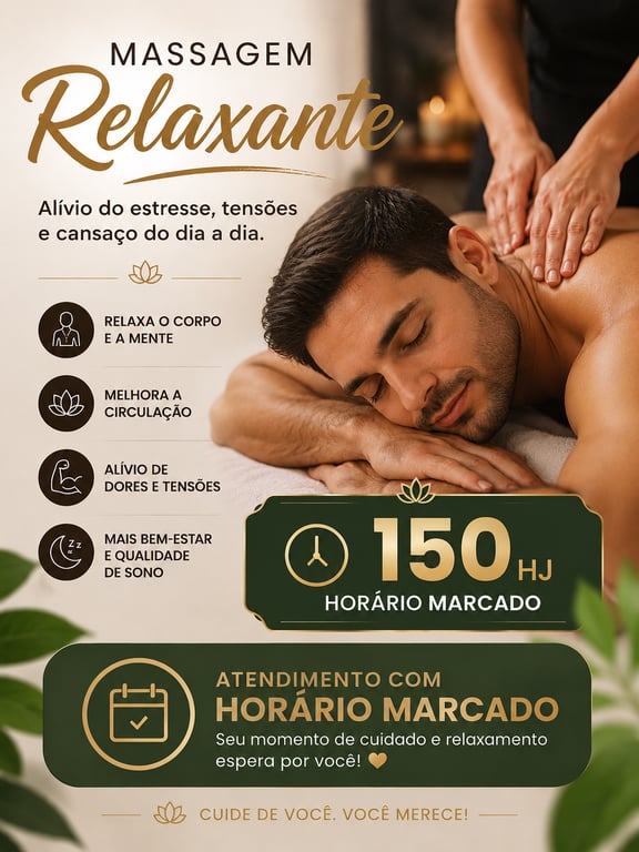 SPA massagem!