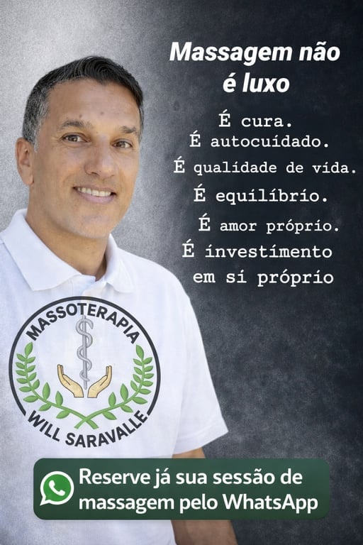 Will Saravalle - Massoterapia & Bem-estar .. Massagem tântrica em