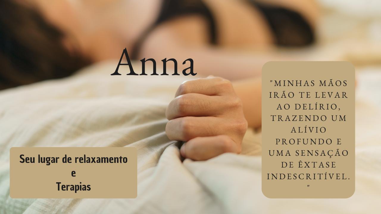 Terapeuta Anna Carvalho Massagem tântrica em