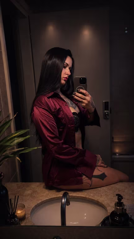 Yasmin Noir ( Sua Sessão Personalizada ) Massagem sensual em