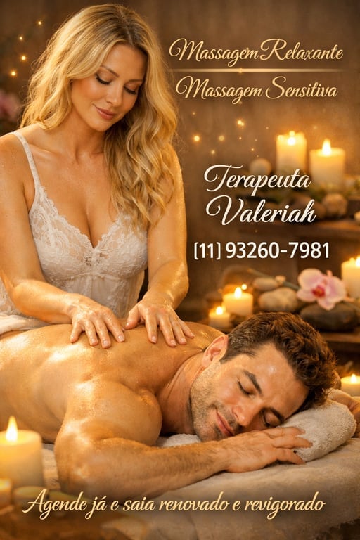terapeuta Valeriah Terapeuta Corporal massagem relaxante Valeriah Terapeuta Corporal massagem relaxante