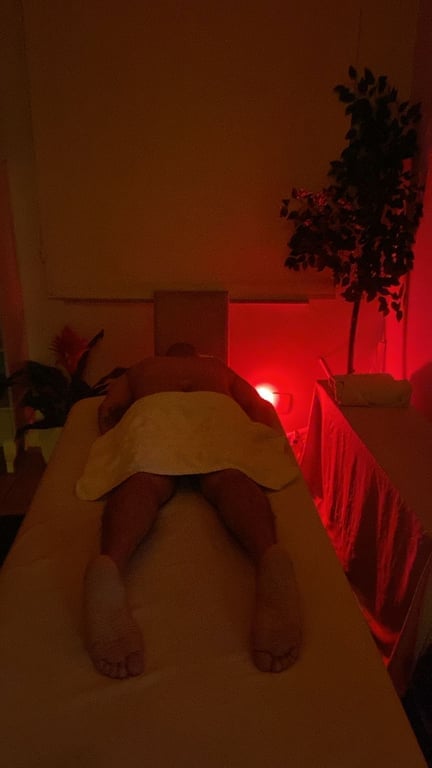 André massoterapeuta dotado com local Massagem