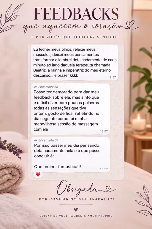 Beatriz | intensidade, presença e conexão Massagem tântrica em