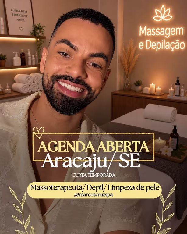 Marcos Cruz Massagens Relaxantes, Tântricas e Vivências Corporais.
