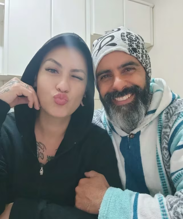 Massagem 4 mãos eu e minha esposa