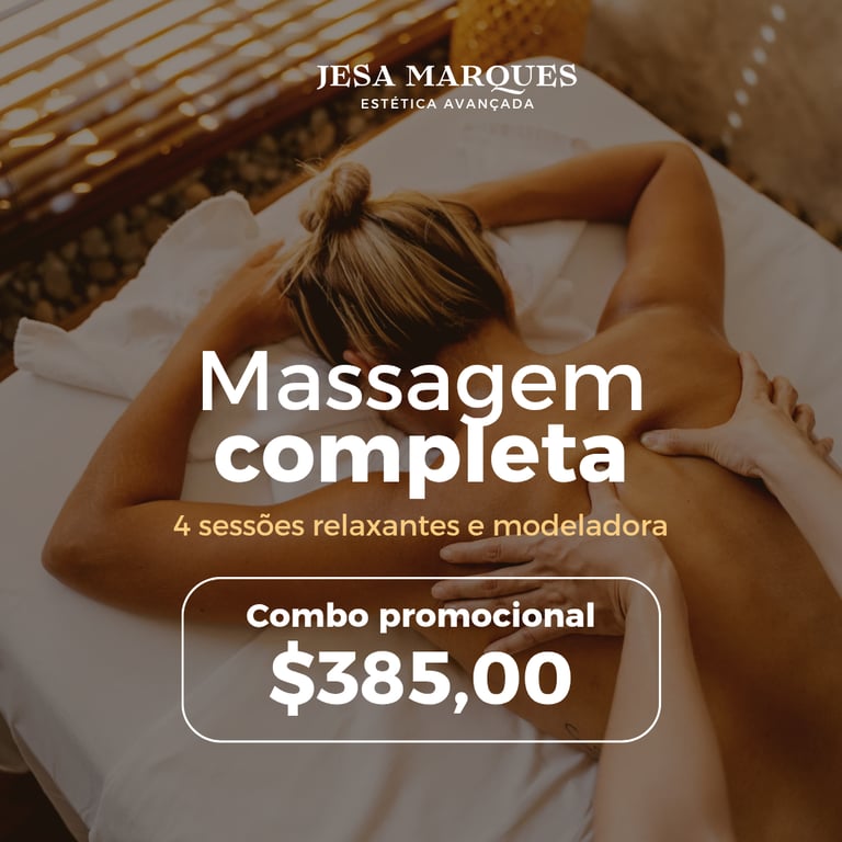 Massoterapeuta - Massagens Relaxante e Estetica corporal 
