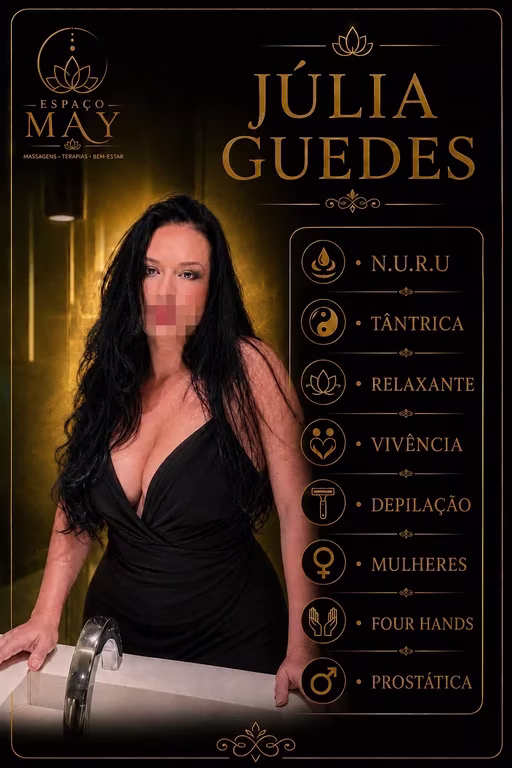 Júlia Guedes Massagem Tantrica ,Nuru e Vivência Massagem