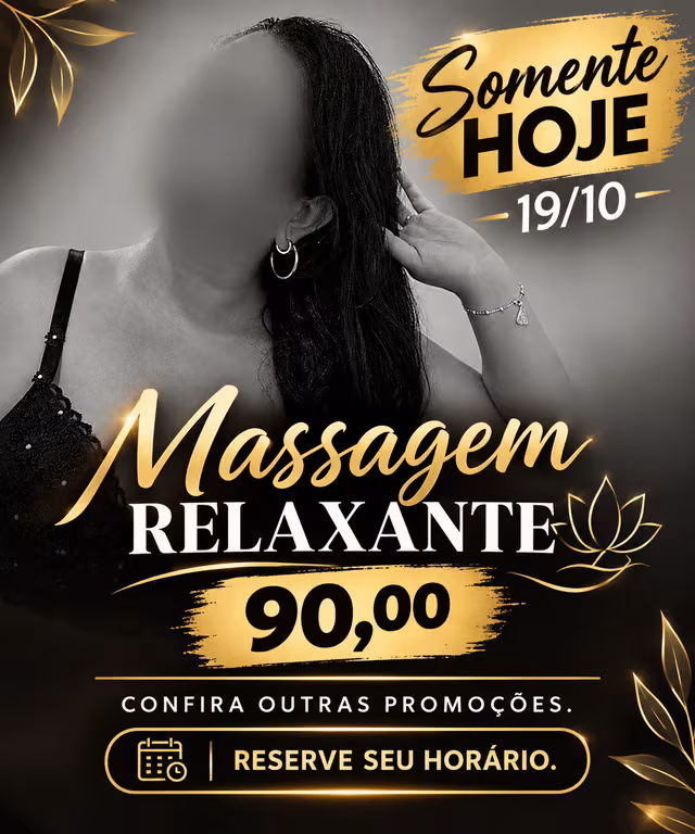 Ana Plus Size - COM PROMOÇÃO - Massagem Relaxante e Depilação
