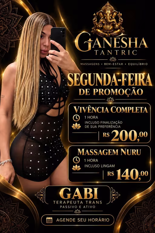 Ganesha Tantric Santo André terapeuta Gabi Trans