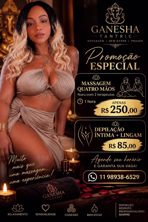Ganesha Tantric (massagem,estética,depilação) Massagem
