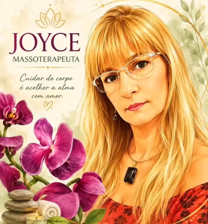 Joyce Ferreira Massoterapeuta E Terapeuta. Massagista em