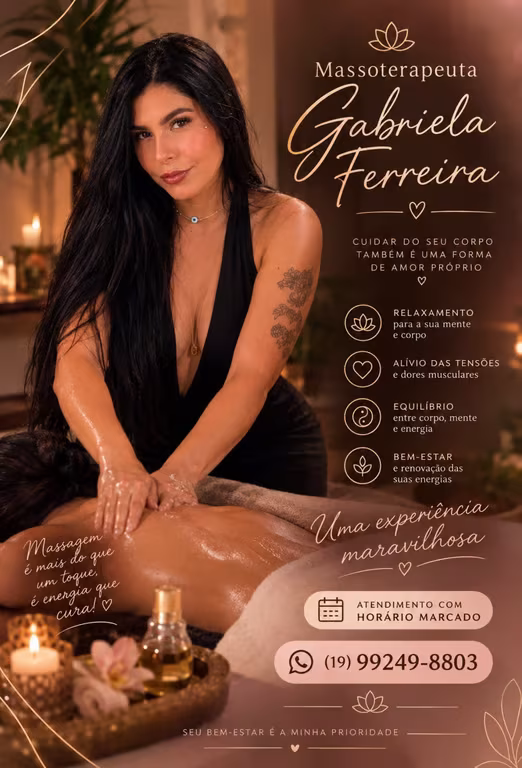 Gabi Ferreira Massoterapeuta