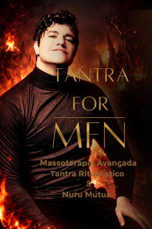 TANTRA FOR MEN: Experiência Sensorial Masculina de Alto Nível Massagem sensual em