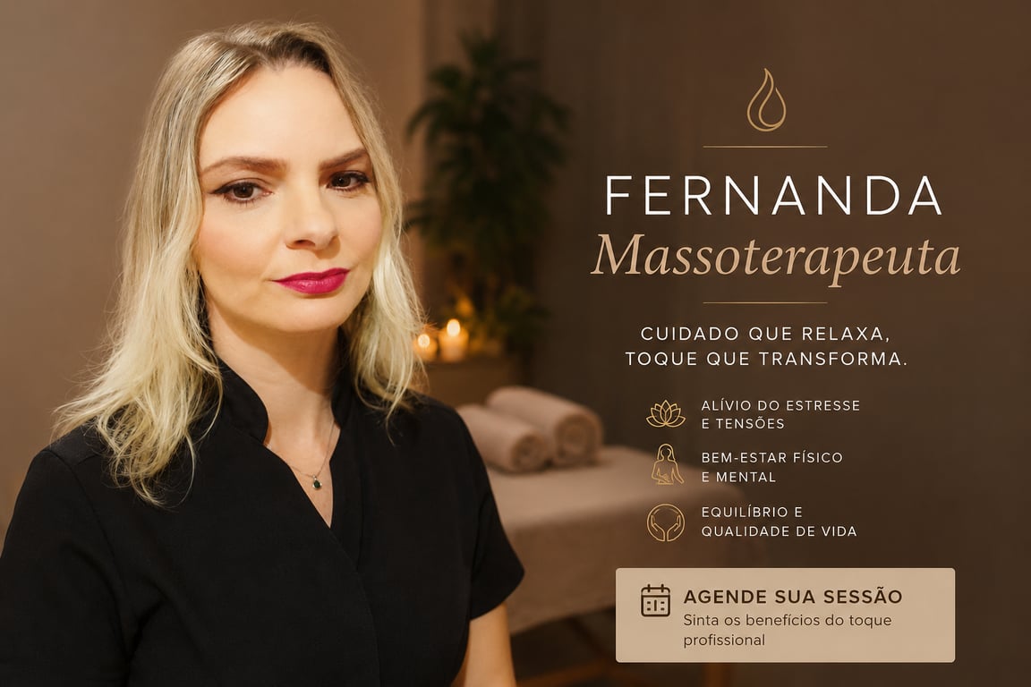 FERNANDA-MASSOTERAPEUTA INTEGRATIVA E REFLEXOLOGIA EM TODAS AS SESSOES
