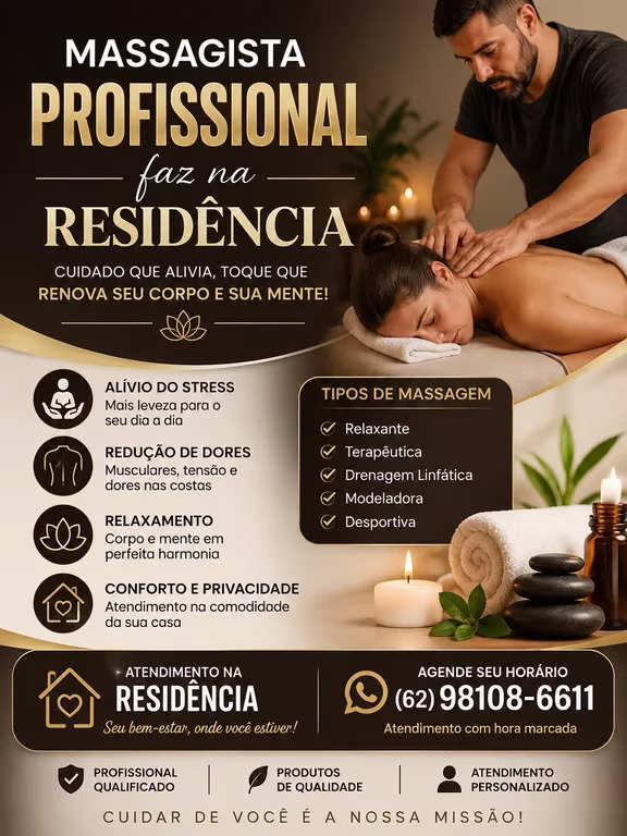 Massagens Relaxantes e Sensoriais Atendimento só pra mulheres Massagem tântrica em