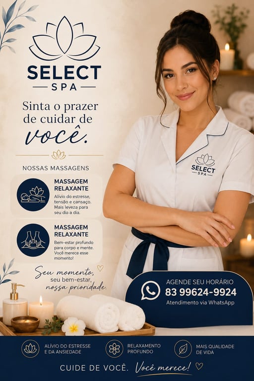 Massoterapeuta relaxante e tântrica