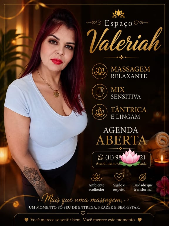 Valeriah Terapeuta Corporal massagem relaxante