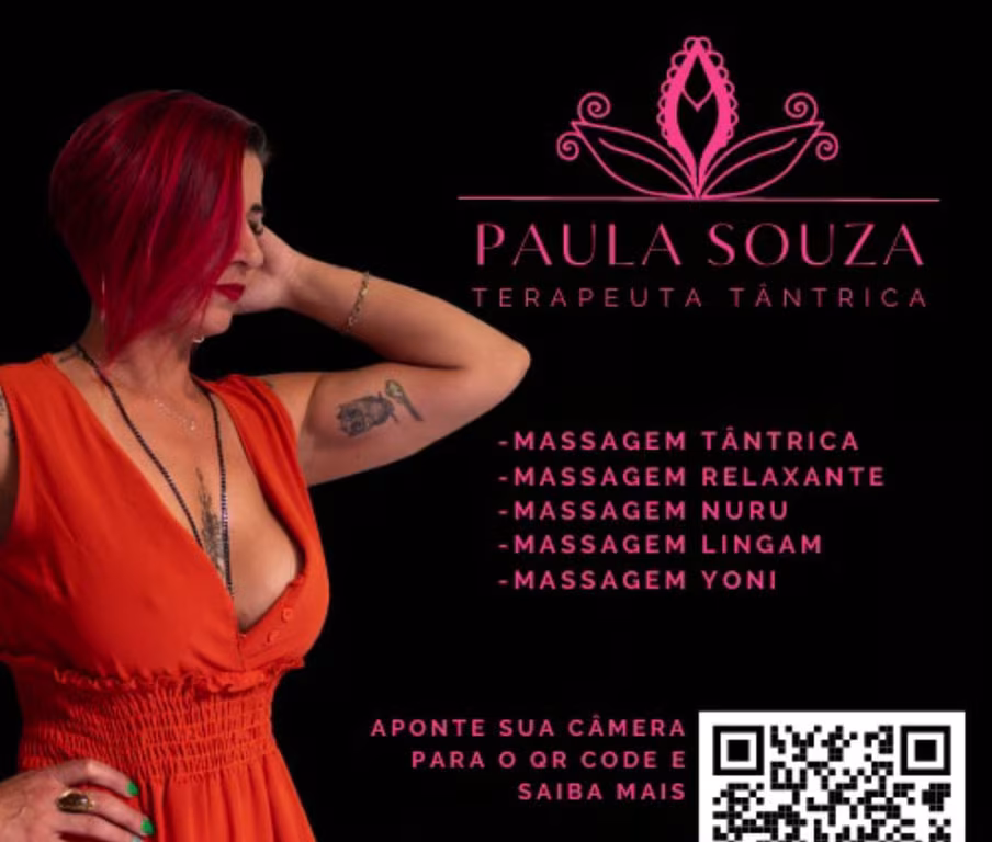 Paula Souza Terapeuta Tântrica Nuru sensual com local Massagem