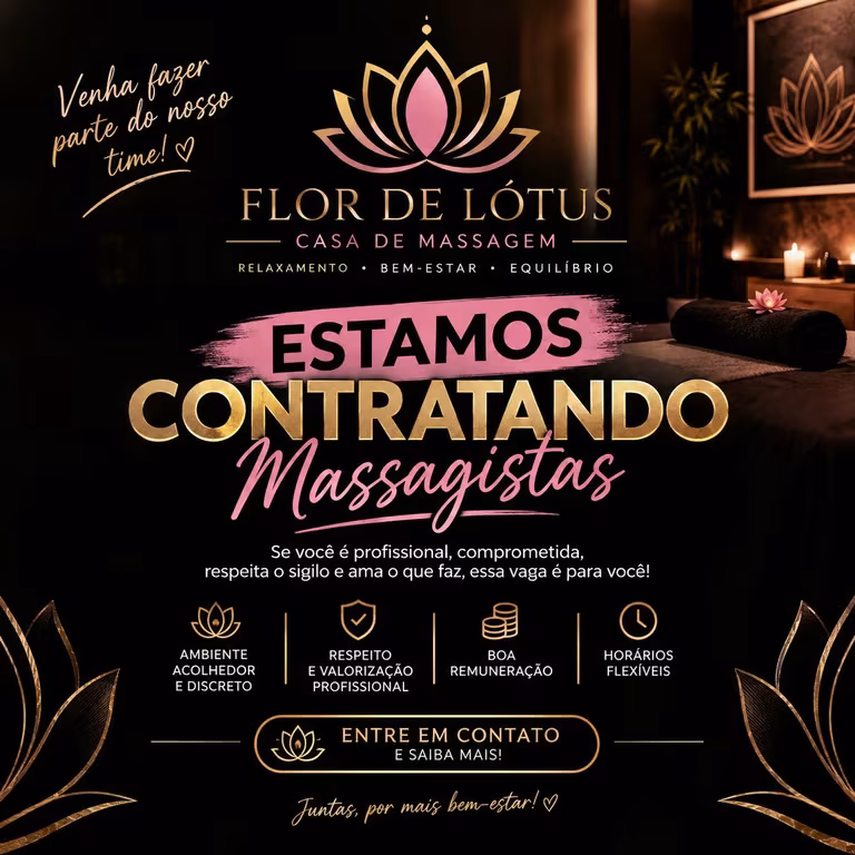 Flor De Lótus Massagens!