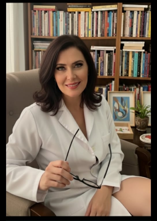 Sexóloga e Milfe Sol - especialista em massagem