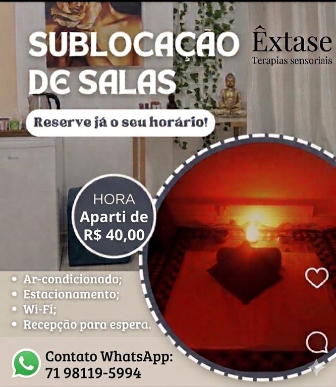 Êxtase Terapias Sensoriais Massagem em