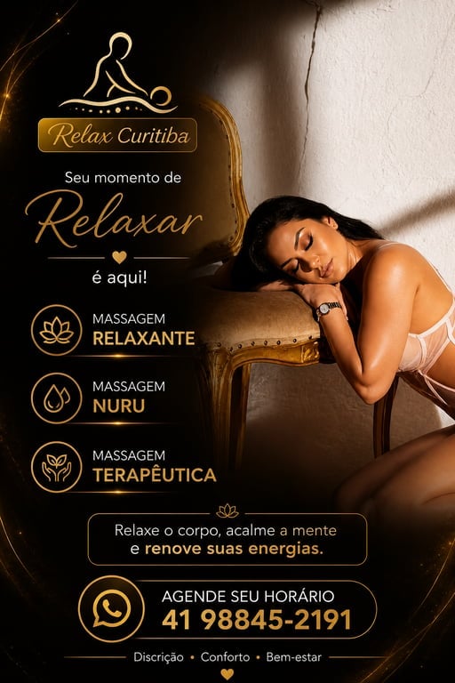 Relax Curitiba a melhor massagem de Curitiba