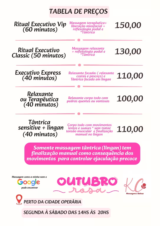 Cuide de você sem pesar no bolso! Prazer e bem estar não são luxo