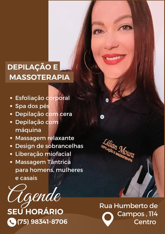 terapeuta Lílian Massoterapeuta – Nuru Tântrica, Massagem 4 Mãos e Experiências Lílian Massoterapeuta – Nuru Tântrica, Massagem 4 Mãos e Experiências