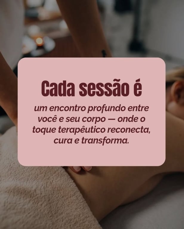 O DESPERTAR DO TOQUE,VIVE ESSA EXPERIÊNCIA 