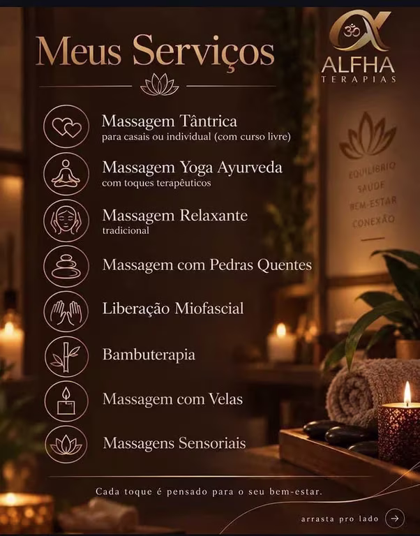 Paula Terapeuta Corporal / Yoga Massagem Ayuvédica/ Massagem Relaxante Massagem nuru