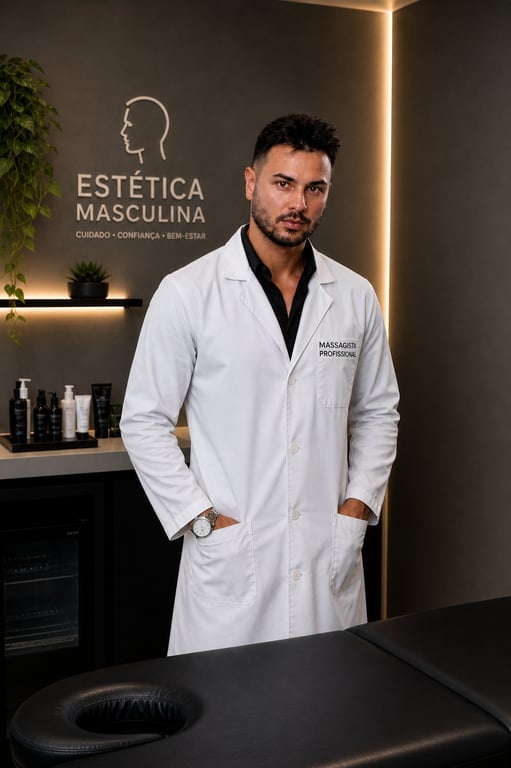 Massagem depilação e esfoliação.