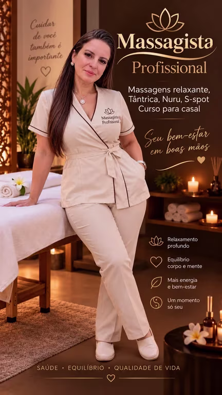 Raphaella massoterapeuta Massagem tântrica