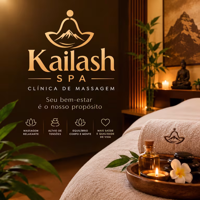 Kailash Spa sua clinica de massagem no Morumbi