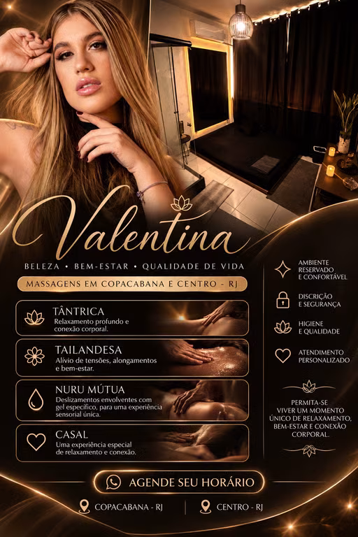 Valentina Massagem terapêuticas Zen Massagem nuru