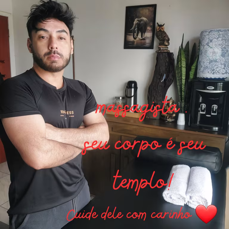 Altair massoterapeuta * Técnicas focada ao público masculino.