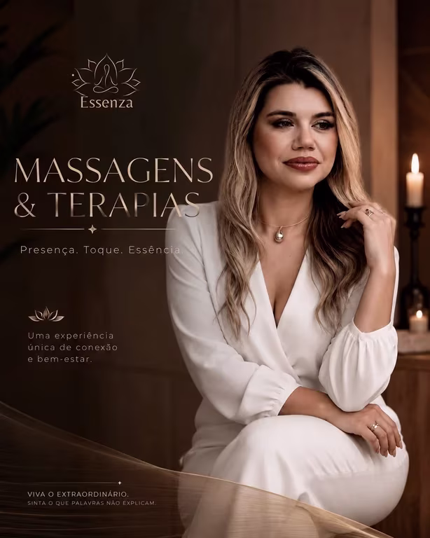 Terapeuta Uma experiência que vai além do toque...