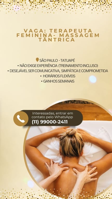 Massagem tântrica no Tatuapé - Terapias corporais