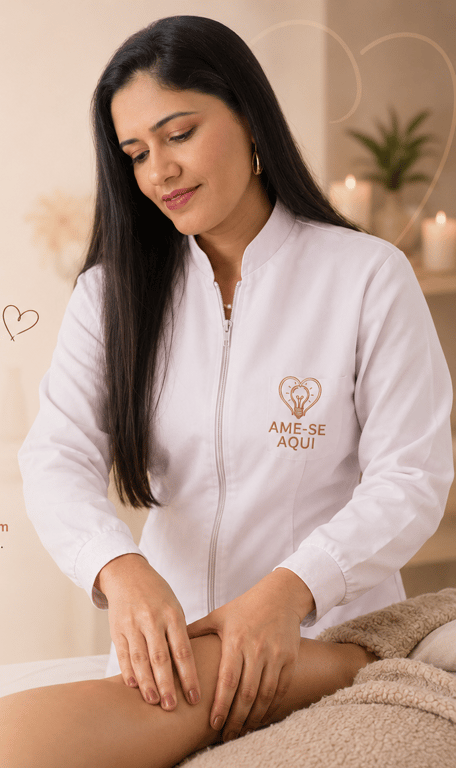 terapeuta Relaxamento Feminino • Bem-estar, acolhimento e cuidado corporal Relaxamento Feminino • Bem-estar, acolhimento e cuidado corporal