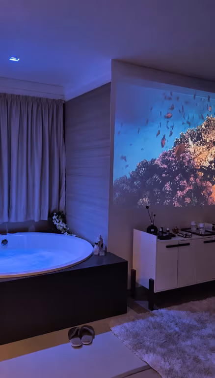 Senses Spa com banheira Massagem nuru em