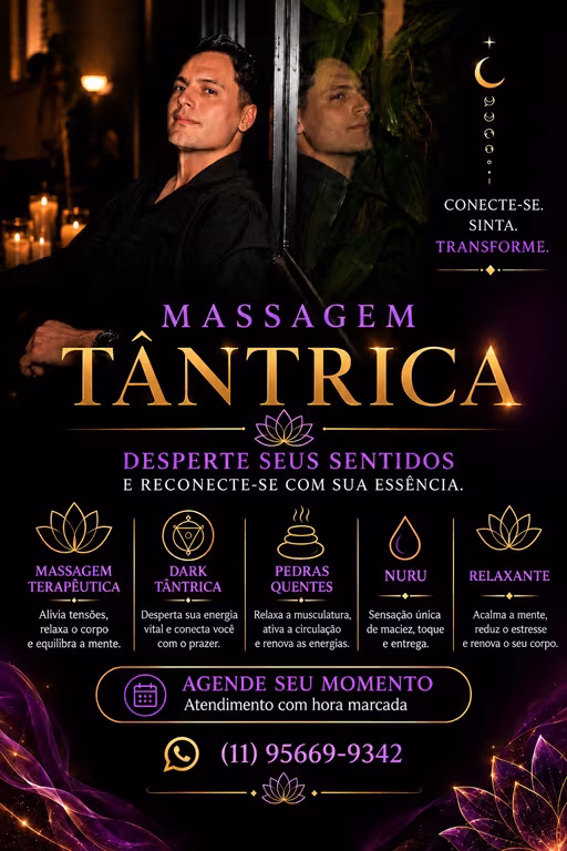 Alexandre | Massoterapeuta Sensual e Massagens Sensoriais