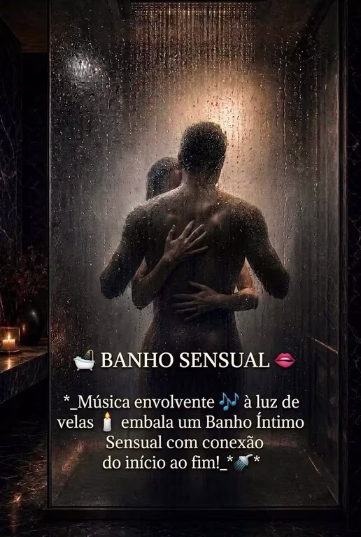 Novidade: BANHO SENSUAL || Massagem Molhada Namoro no Chuveiro