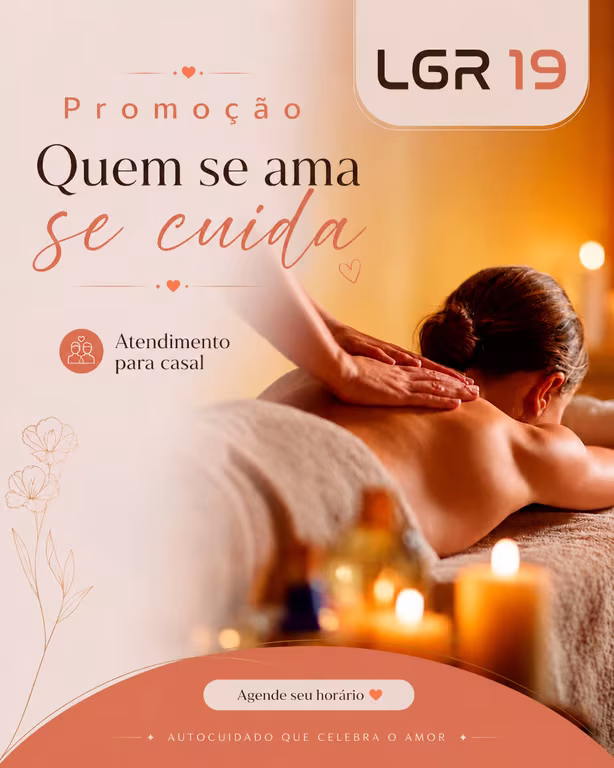 Lgr19 Um momento de cuidado feito para você ! Massagem em