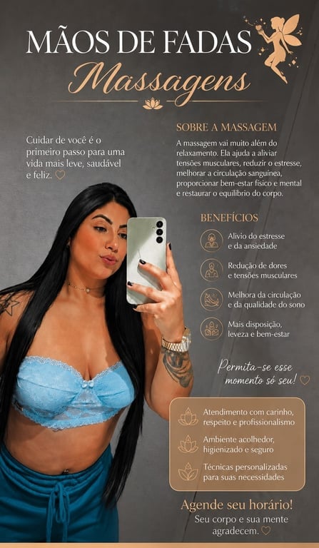 Mãos de Fada Massagens Massagem em