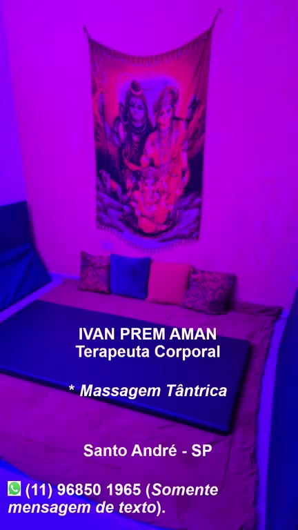 IVAN PREM AMAN MASSAGEM PARA MULHERES E HOMENS (CISGÊNERO E TRANS) Massagem