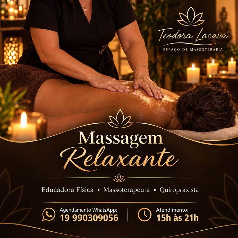 Espaco Teodora Lacava | Bem estar • Equilíbrio Corporal Massagem nuru