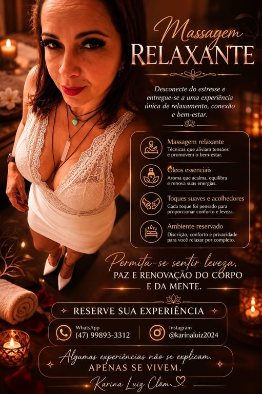 Karina Luiz Massoterapeuta Holísticas Promovendo o Relaxamento