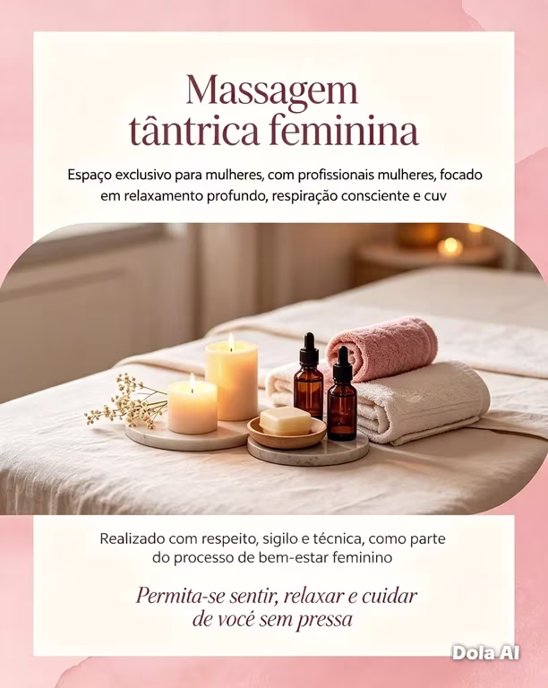 Studio Woman Massagem Tântrica para publico feminino.