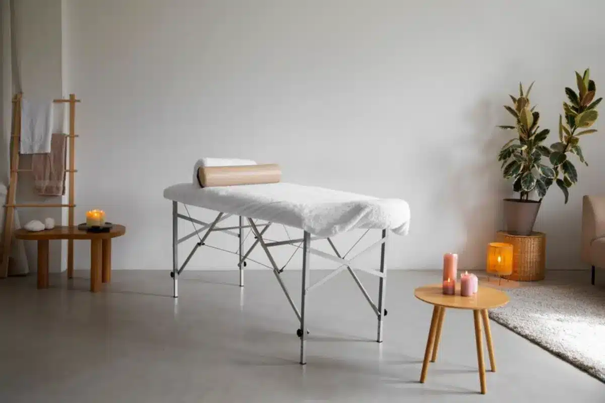 Benefícios de uma maca de massagem portátil para massoterapeutas